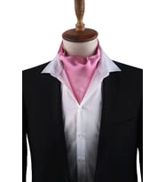 Pudra Düz Ascot Fular K577