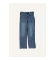 Defacto Comfort Straight Normal Bel Bilek Boy Mavi Kadın Jean Pantolon F9726AX/NM28