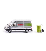 Siku 1995 CLAAS SERVICE VEHICLE Metal Plastik Oyuncak Servis Minibüsü (Çok Renkli)