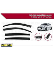 HYUNDAİ İ20 ARACA ÖZEL NİKEN KROMLU CAM RÜZGARLIĞI NİKEN 2021 2022 2023 2024 2025