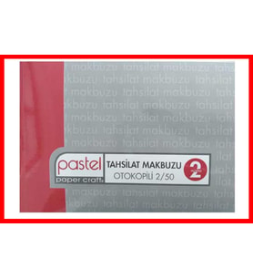 Tahsilat Makbuzu 14x20cm boyutunda 2/50 Otokopili 1 Asıl 1 Suret 2 Nüsha 96 Adet