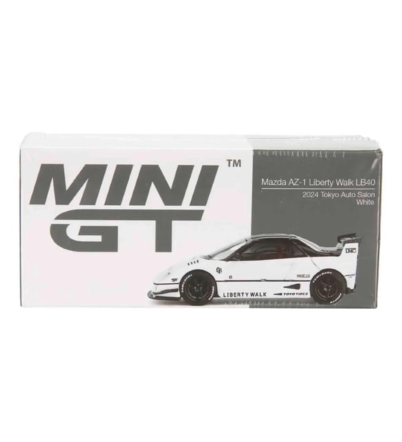 Mazda AZ-1 Liberty Walk LB40 2024 Tokyo Auto Salon White RHD 1:64