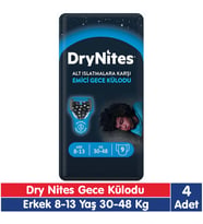 Huggies Drynites Erkek 8-13 Yaş Emici Gece Külodu 30-48 Kg 9x4 36 Adet