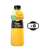 Cappy Pulpy Portakallı İcecek 1 Lt x 6 Adet