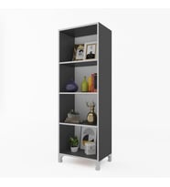 Kenzlife mutfak dolabı pakize 148*030*030 gri ayaklı banyo evrak ofis ayakkabılık kiler