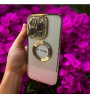 iPhone 15 Pro magsafe özellikli klasik kaliteli silikon Telefon Kılıfı (Pembe)