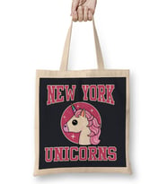 New York Unicorns Varsity Bez Çanta Uzun Saplı