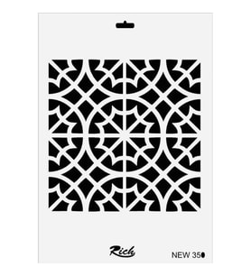New Seri N-350 Stencil 35X25 Cm