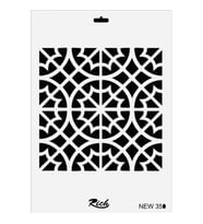 New Seri N-350 Stencil 35X25 Cm