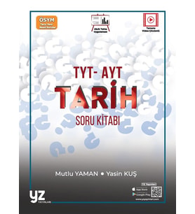 Yz Yayınları Tyt-Ayt Tarih Soru Bankası