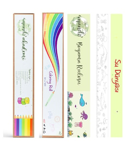 Su Dünyası Coloring Roll