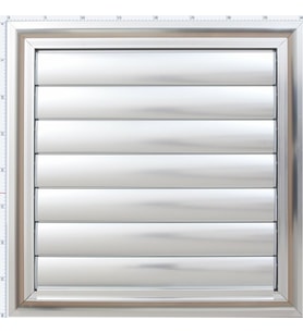 Banyo Havalandırma Parlak Alüminyum Telli Menfez, Panjur 40 *45 (Gümüş)