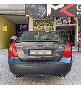 Ford Focus 2-2,5 Bagaj Üstü Slim Spoiler Piano Black Parlak Siyah