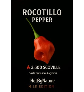 ROCOTILLO PEPPER / 2500 Scoville - Gerçek Taze Acı Biber