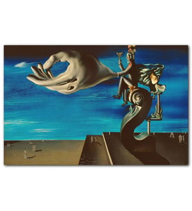 Cakatablo Dali Salvador Sürrealizm Görseli MDF Tablo