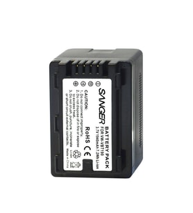 Sanger VW-VBT190 Panasonic Kamera Batarya
