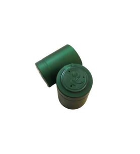 Mat Yeşil Şarap Şişesi Kapşonu 50 Adet 33*45 Mm