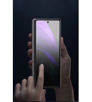 Samsung Galaxy Z Fold 7 Uyumlu Parmak izi bırakmaz Hayalet MAT Ekran Koruyucu Nano Jelatin (Şeffaf)