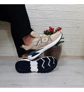 M.P. 1642 Bej Renk Memoryfoam Kaydırmaz Rahat Spor Ayakkabı