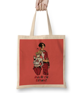Attack On Titan Rock On Titan Bez Çanta Uzun Saplı