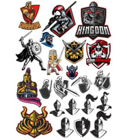 Şövalye Sticker Set 8 18 Parça Telefon, Tablet, Defter, Laptop Sticker