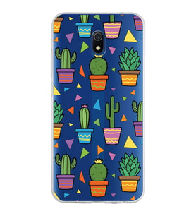 PrintiFy Xiaomi Redmi 8A ile Uyumlu 1mm Slim Fit Water Color 4 Baskılı Şeffaf  Kılıf