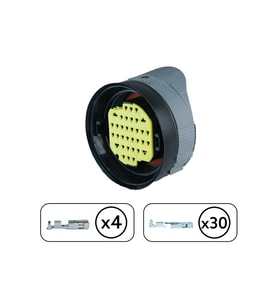 Kapı Soketi Erkek 34 Pin Kablosuz