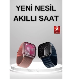 Akıllı Saat İos Andorid Destekli Arama Özeliği Sensörlü Bluetooth Bağlantılı