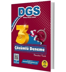 DGS Performans Çözümlü 3 Deneme Tasarı Yayınları