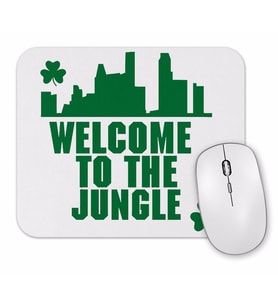 Boston Celtics Welcome To The Jungle Mouse Pad