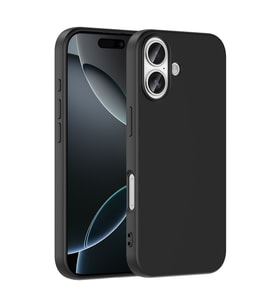 Apple iPhone 17 Kılıf İçi Kadife Lansman Kapak (Siyah)