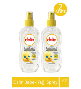 Dalin Bebek Yagı Sprey 200 ml x 2 Adet
