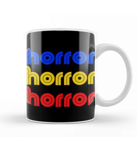Horror Horror Horror Kupa Bardak Porselen