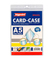 Bigpoint Kilitli Kart Poşeti Dikey A5 (148x210mm) x 10 Adet