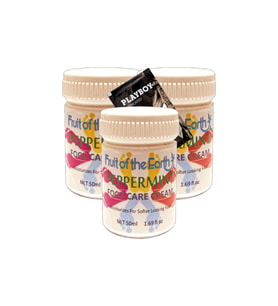 Peppermint  3 Adet Ayak koku Giderici Bakım Kremi 50 ml + Yanında Hediye Jel