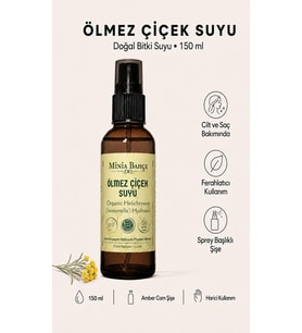 Ölmez Çiçek Suyu – 150 ml Saf ve Katkısız Helichrysum Hidrosolü