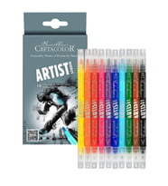 Cretacolor Artist Studio Calligraphy Çift Uçlu Keçeli Kaligrafi ÇizimSeti 10Renk