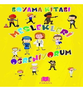 Meslekleri Öğreniyorum Boyama Kitabı