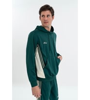 Maraton Erkek Kapüşonlu Yeşil Sweatshirt