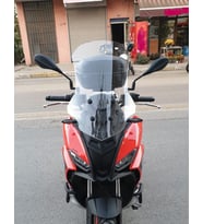 MOTOCAM Aprilia SR GT 200 Ön Cam 2021-2026 Model 58cm Şeffaf Renkli 4mm