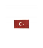 Türk Bayraklı Pvc Arma Cırtlı (Kırmızı)