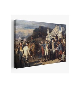 Yorktown Kuşatması Tablosu - Couder Yorktown Versailles-6546