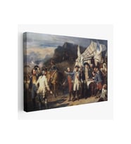 Yorktown Kuşatması Tablosu - Couder Yorktown Versailles-6546