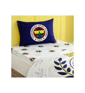 Lisanslı Fenerbahçe Palamut Pamuk Tek Kişilik Pike Takımı