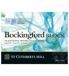 Bockingford Suluboya Blok Cold Pres 300 gr 410x310mm 12 yp 