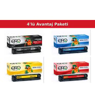 HP Color LaserJet Pro M254dw Muadil Toner - 4 Renk Set