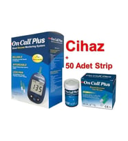 On Call Plus Ölçüm Cihazı +50 Adet Strip
