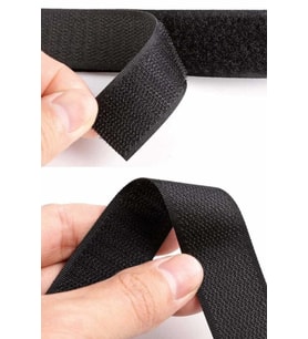 5 Metre Siyah Cırt Cırtlı Bant-kaliteli Cırt Bant-cırt Cırt Band-çift Taraflı Cırt En 2cm X Boy 5
