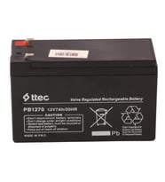 TTEC 12V 7 AH Kuru Bakımsız Akü