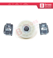 Peugeot 206 206+ 207 4/5 Kapı İçin Sunroof  Halat Metal Klips Sağ Sol Braketi Motor Tamir Dişlisi